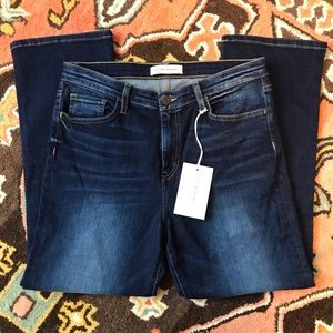 New! FLYING MONKEY Black Label Cropped Jeans